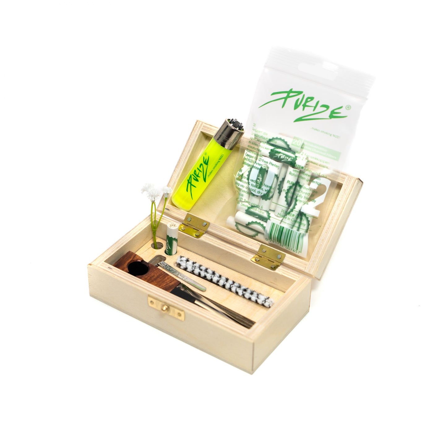 PURIZE® Bruyère Pipe (Διαφανής Έκδοση)