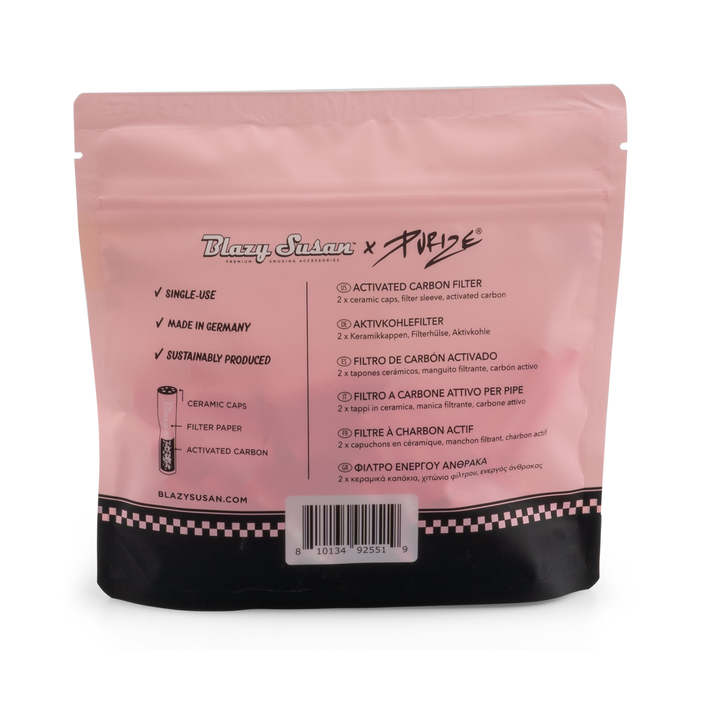 PURIZE x Blazy Susan – Regular Size Filters (50 pcs)