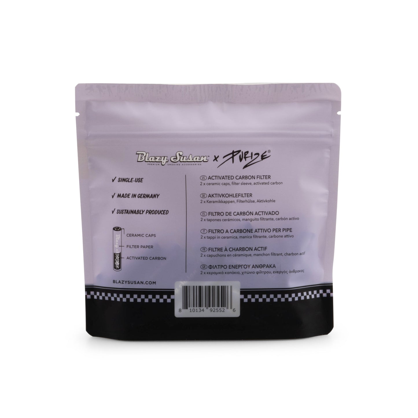 PURIZE x Blazy Susan – Regular Size Filters (50 pcs)