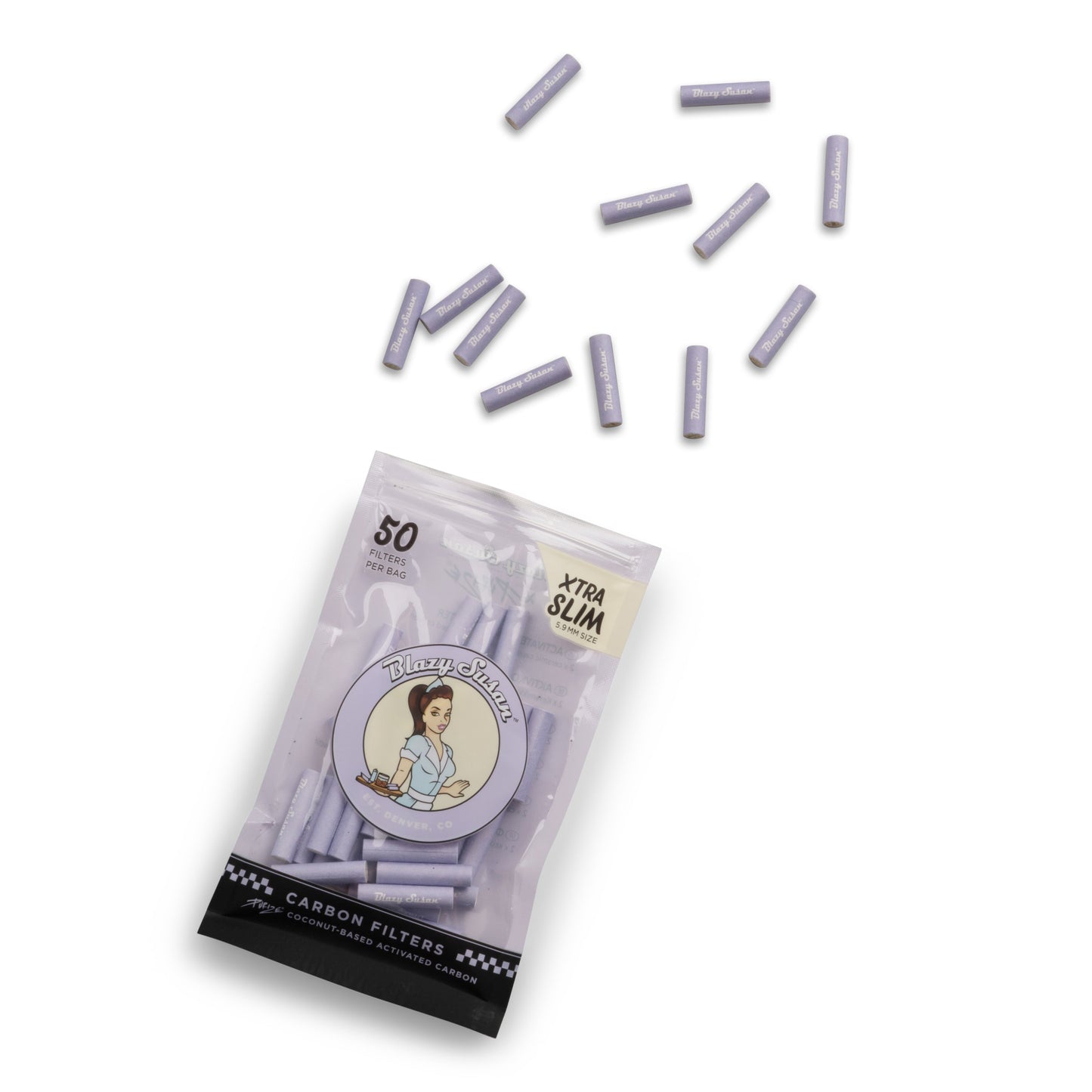 PURIZE x Blazy Susan – Xtra Slim Filters (50 pcs)