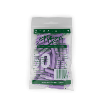 PURIZE Activated Carbon Filters – Xtra Slim (50 pcs)
