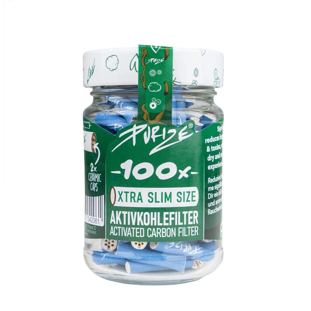 PURIZE® GLASS I 100 XTRA SLIM SIZE