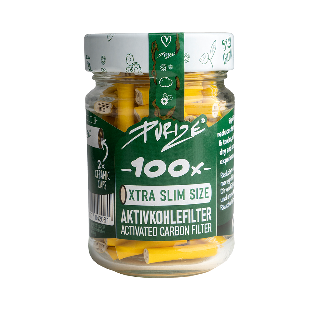 PURIZE® GLASS I 100 XTRA SLIM SIZE